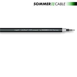 Sommer Cable 300-0051 - SC-SPIRIT  - Guitar Cable high-end (1 m / 1 x 0,50 qmm / 7,0 mm /  black )