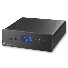 Pro-Ject Receiver Box S - Integrated amplifier with remote control (black)