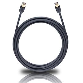 Oehlbach 9390 - Stream Plus 120 - CAT 6 network/patch cable, 1 x RJ45 (Ethernet) to 1 x RJ45 (Ethernet) (1 pcs / 1,20m / black)