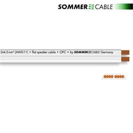 Sommer Cable SC440-0310 - SC-TRIBUN - Speaker cable (1 m / 2x4,0 qmm / 17,5 mm x 3,0 mm / white)