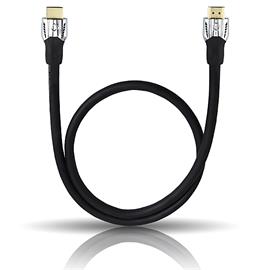 Oehlbach 42502 - Matrix Evolution 170 - High-Speed-HDMI®-Cable with Ethernet 1 x HDMI to 1 x HDMI (1 pc / 1,70 m / black)