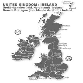 NAVTEQ / OPEL (Here) - United Kingdom / Ireland - for Opel CD70 navigation systems (CD) 2014/2015