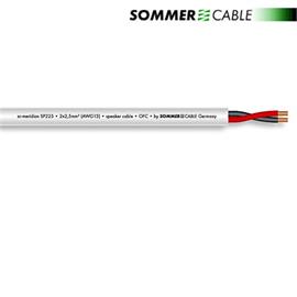 Sommer Cable SP225 - SC-MERIDIAN - Speaker cable (10 m / 2x2,5 qmm / 7,8mm / white)