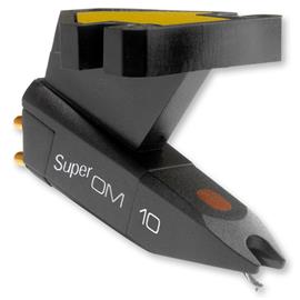 Ortofon Super OM 10 - MM cartridge for turntables (black / Moving Magnet / for very light, light and medium heavy tonearm)