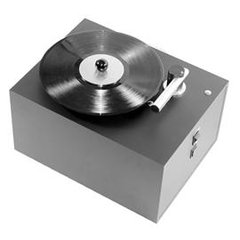 Pro-Ject Vinyl Cleaner VC-S - record cleaning machine for vinyl & 78rpm shellac records (800 Watt / 10,5 kg / 230 V / black)