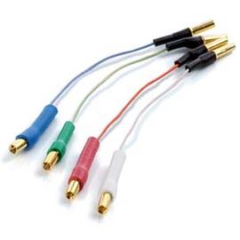 Clearaudio headshell cable set (made from OFC copper / each 50 mm long)