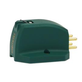 Excalibur Green - MC cartridge system for record players (green / synthetic diamond with symmetrical elliptical stylus type / high output / moving coil)