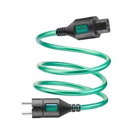 IsoTek EVO3 Initium - power cord (EU Initium on C13 / connectors made of nickel-coated solid copper / green / 1.5 m)
