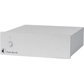 Pro-Ject Phono Box S2 - MM/MC phono preamplifier (MM/MC / 4 adjustable gain levels / silver)