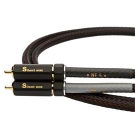 Silent Wire NF5 - RCA audio cable (RCA-RCA / 0.6 m / black/grey)