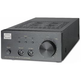 STAX SRM-007t II - audiophile headphone amplifier (with 4 tubes / black front with black housing)