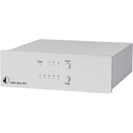 Pro-Ject DAC Box S2+ - High End D/A converter (32bit / DSD256 Support / silver)