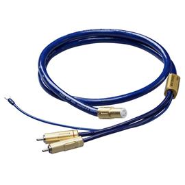 Ortofon 6NX-TSW 1010 - tonearm cable with ground lead (RCA/5-Pin / 1.20 m / blue/gold)