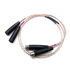 Kimber Kable Tonik - XLR audio cable (XLR-XLR / 0.5 m / white-transparent / 1 pair)