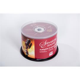 Sieveking Sound Blank CDs 24k gold (50 pieces / in spindle / without case)