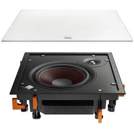 DALI Phantom H-80 - built-in loudspeakers (8" / white / 1 pair / for wall installation & ceiling installation / incl. cut-out template / Cut-Out Dimensions 29,9 x 29,9cm)