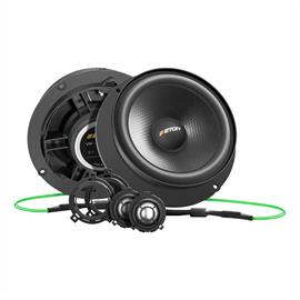 Eton UG VW Polo V F2.1 - 2-way speaker front system for VW Polo V 6R/6C (145 mm / 80 Watts / plug & play / customized crossovers)