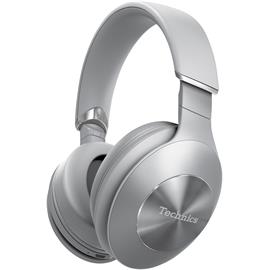 Technics EAH-F70N - premium Bluetooth headphones (40 mm driver / active hybrid noise canceling / incl. various cables & connectors / incl. transport box / silver)