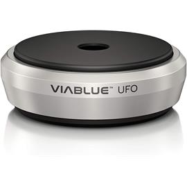 ViaBlue 50325 UFO XL ABSORBER SILBER - formschöne Vibrationsdämpfer im 4er SET