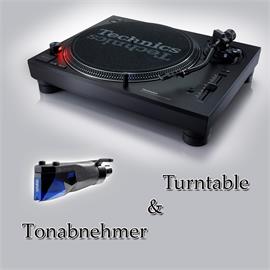 Technics + Ortofon PACKAGE OFFER: TECHNICS - SL-1210MK7 - record player (black) + ORTOFON - 2M Blue PnP - MM cartridge