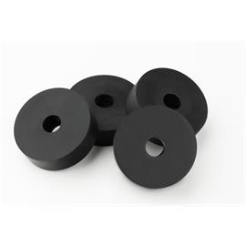 Pro-Ject Damp it - high-end damping feet (vibration dampers / special absorber feet for efficient decoupling / 4 pieces / black)