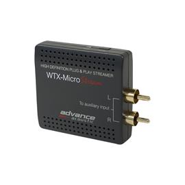 Advance Acoustic WTX-Microstream - the smallest plug & play network player in the world (first audiophile hi-fi plug & play multiroom wi-fi streamer)