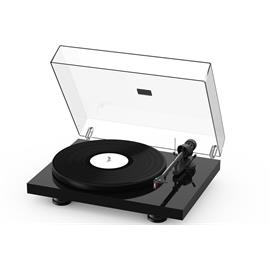 Pro-Ject Debut Carbon EVO - record player (high gloss black / incl. tonearm + Ortofon - 2M Red cartridge / dust cover)