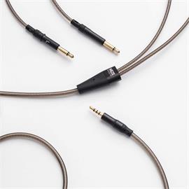 Meze Audio Upgrade standard jack cable (1x 2.5 mm TRRS balanced connection / 2x 3.5 mm TS connection / OFC silver plated / 1.3 meters)
