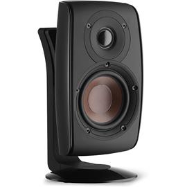 DALI Fazon SAT - premium loudspeaker incl. wall mount + table stand (20 - 120 Watts / high-gloss black / 1 piece)