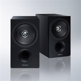 Technics Premium Class SB-C600 - compact loudspeakers (black / 2-way 2-driver bass reflex / 40-120 Watts recommended amplifier power / 1 pair)