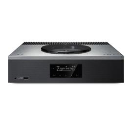 Technics Premium Class SA-C600 - stereo all-in-one system or CD network player (silver / with fully integrated amplifier / incl. network receiver)