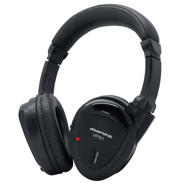 Ampire HP301 - infrared stereo headphones (1/2-channel fold-flat technology)