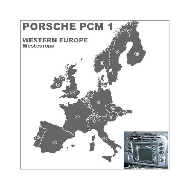 Navteq Europe - Porsche PCM1 Navigation (16 Bit) (9 CD) 2010/2011