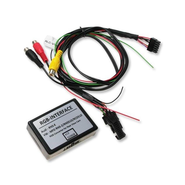 Rear view camera Interface for VW and Skoda with navigation system MFD2 RNS2 16:9 Display