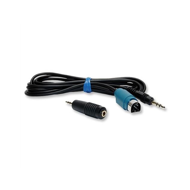 ALPINE KCE-236B - Full Speed Connection Cable to Mini-Jack Adapter with 2,5 / 3,5 mm jack