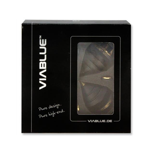 ViaBlue 50100 - QTC - Spikes (4 pcs / black / gold plated)