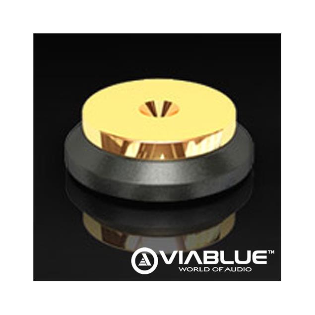 ViaBlue 50120 - QTC - replacement discs for spikes (4 pcs / gold/black)