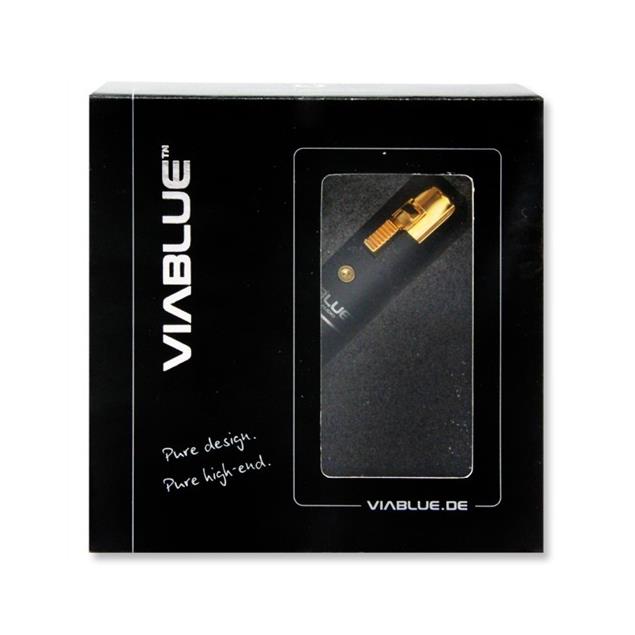 ViaBlue 30555 - T6s - XLR-Jack female (1 pcs / black / gold plated)
