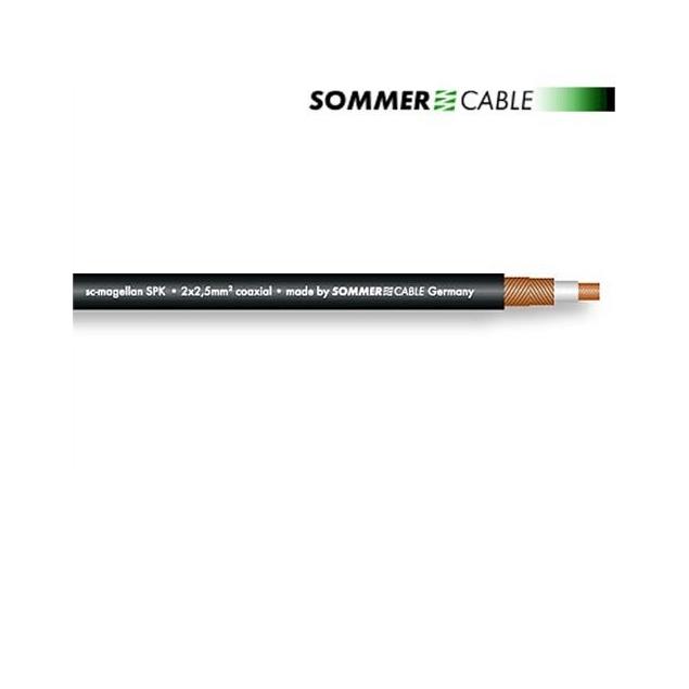 Sommer Cable SPK225 - SC-MAGELLAN - Speaker cable (1 m / 2x2,5 qmm / OFC / black)