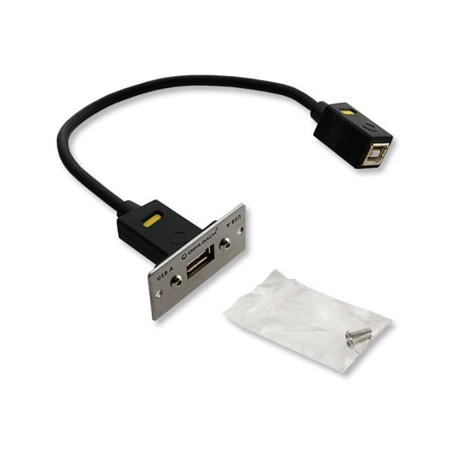 Oehlbach 8818 - MMT-C USB.2 A/B
USB 2.0 A/B multimedia tray with breakout cable