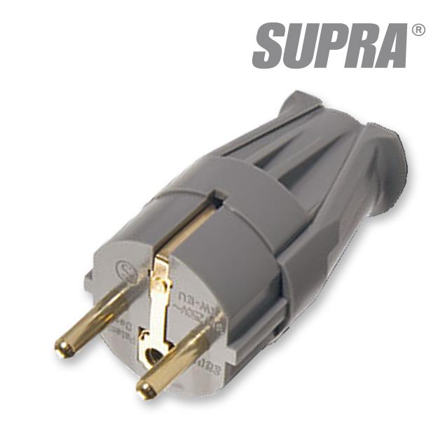 Supra Cables 3014000065 - LoRad SW-EU - Mains plug male (1 piece / anthracite)