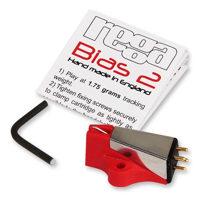 Rega BIAS-2 - MM cartridge system (red with silver)