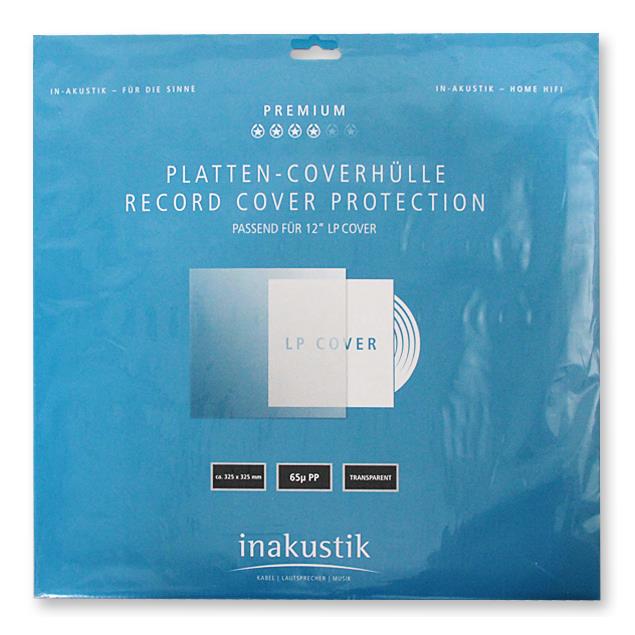 inakustik Record Cover Protection for 12'' LP Cover (50 pieces / transparent)