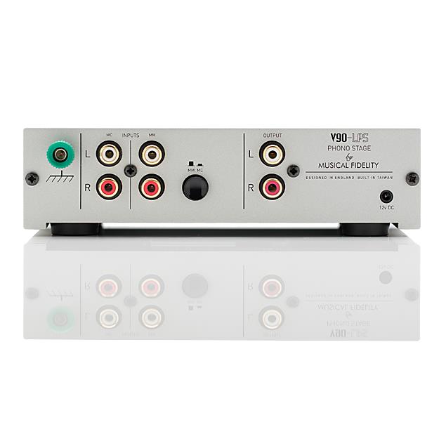 Musical Fidelity V90-LPS - Phono-amplifier for Moving Magnet (MM) + Moving Coil (MC) systems (silver / 1 piece)
