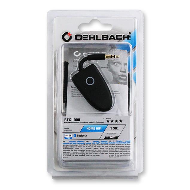 Oehlbach 6062 - BTX 1000 - Bluetooth receiver with AptX technology (1 piece)