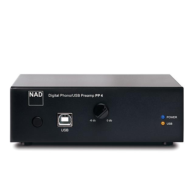 NAD PP4 - Digital-Phono/USB- Pre amplifier (gain 35dB / 58dB)