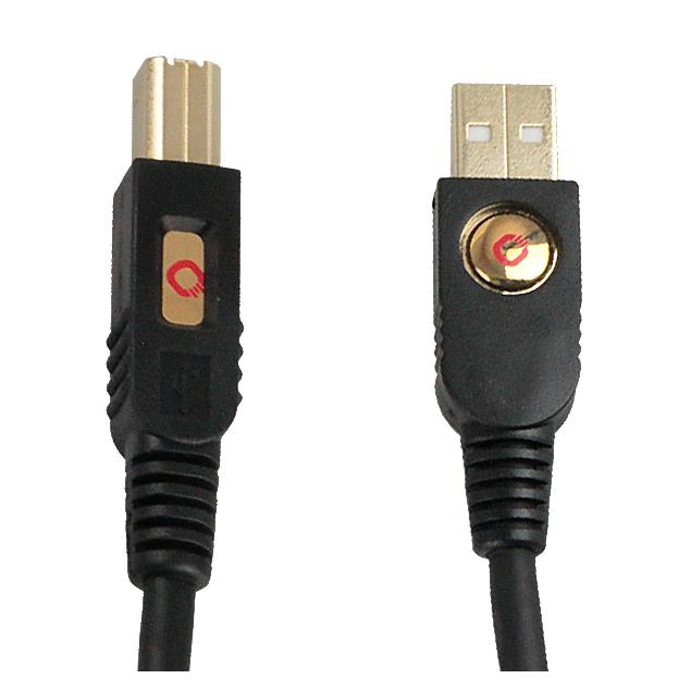 Oehlbach 9135 - USB A/B - USB 2.0 cable A to B (1 pc / 10,0 m / black)
