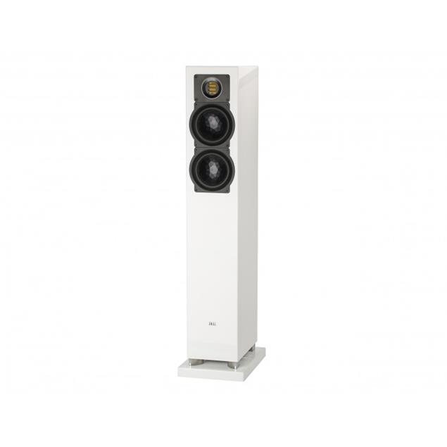 Elac FS 247.3 - 2,5-way floorstanding loudspeakers (120-160 Watts / high-gloss white / 1 pair) - special price!
