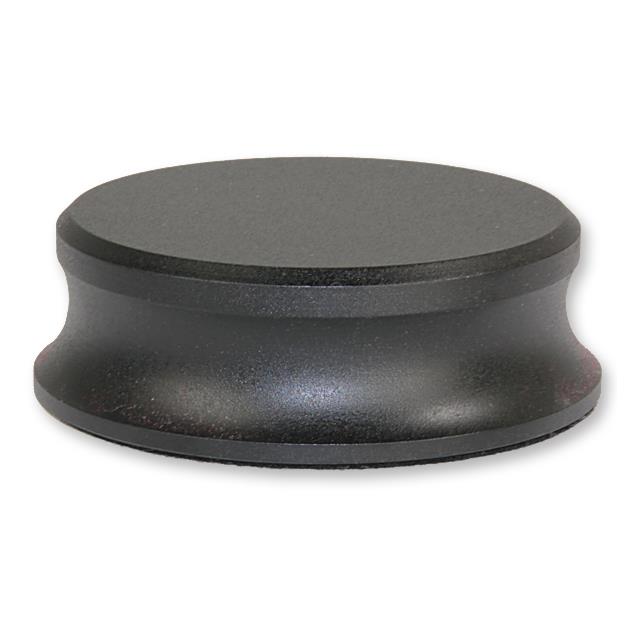 Pro-Ject record puck - record load-bearing weight (for record players / made of brass / lacquered in black / delivered in a wooden box)