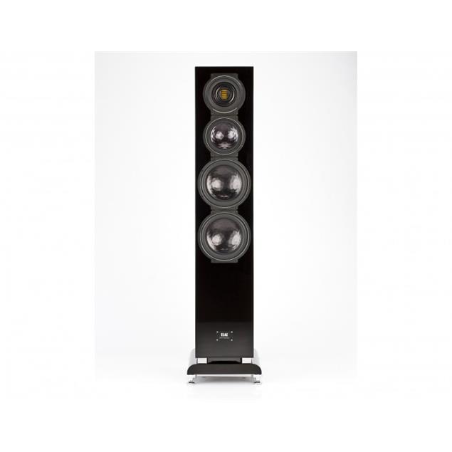 Elac FS 509 VX-JET - 4-way floorstanding loudspeaker (80-600 Watts / high gloss black veneer / 1 piece) - exhibitor in good condition - only pickup possible!